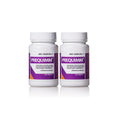 Two Prequimm supplement bottle on a white background